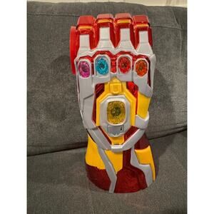 Disneyland Avengers Campus Iron Man Infinity Gauntlet Drink Cup Holder Lights Up